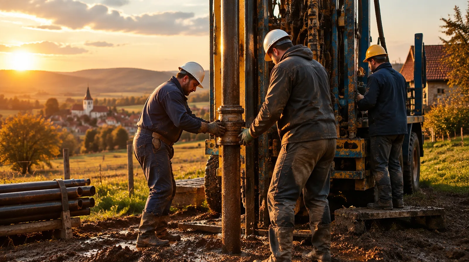 Insurance for well drilling and pipeline construction