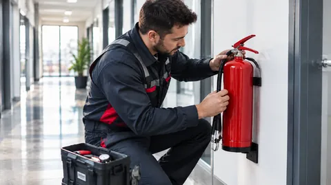 Feuerlöscherwartung