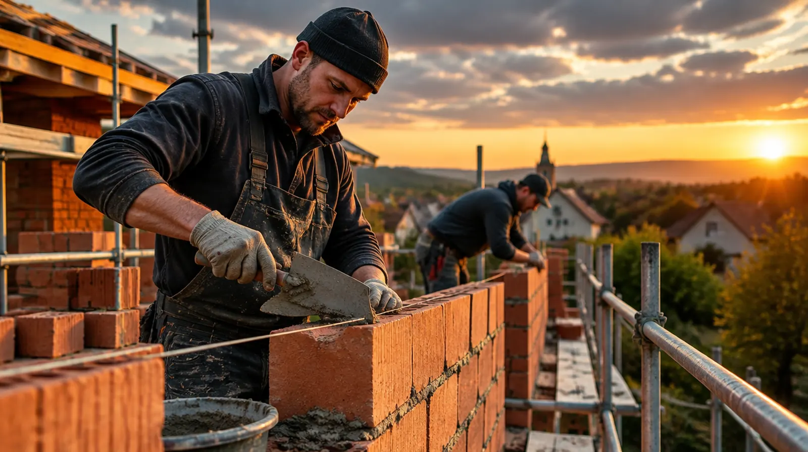 Insurance for builders and bricklayers