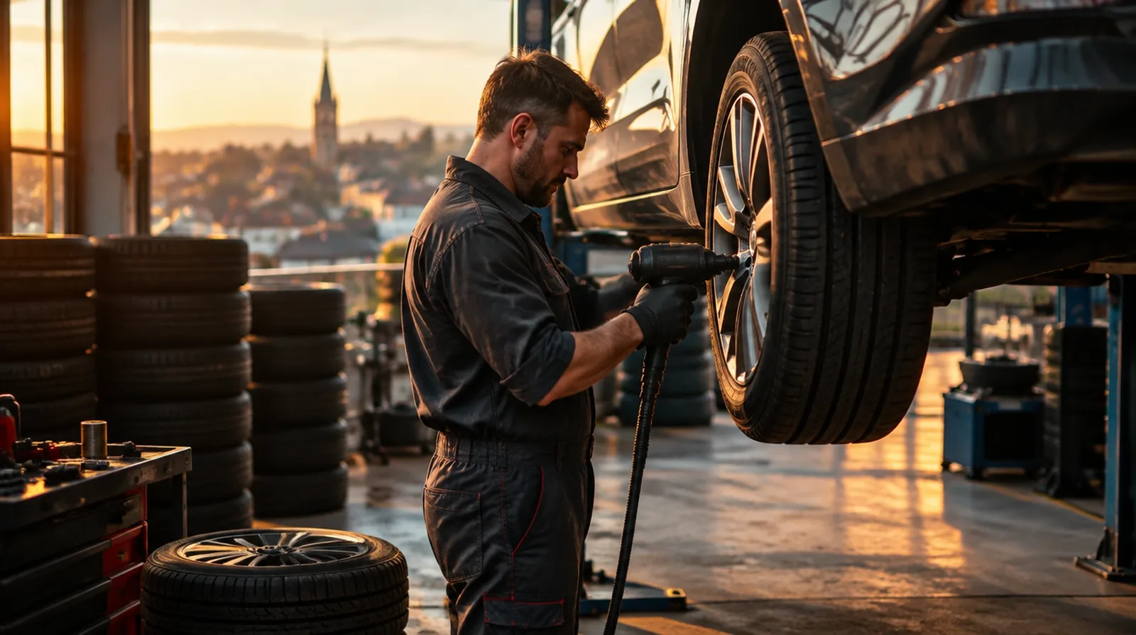 Versicherungen für Reifenservice und Reifenhandel