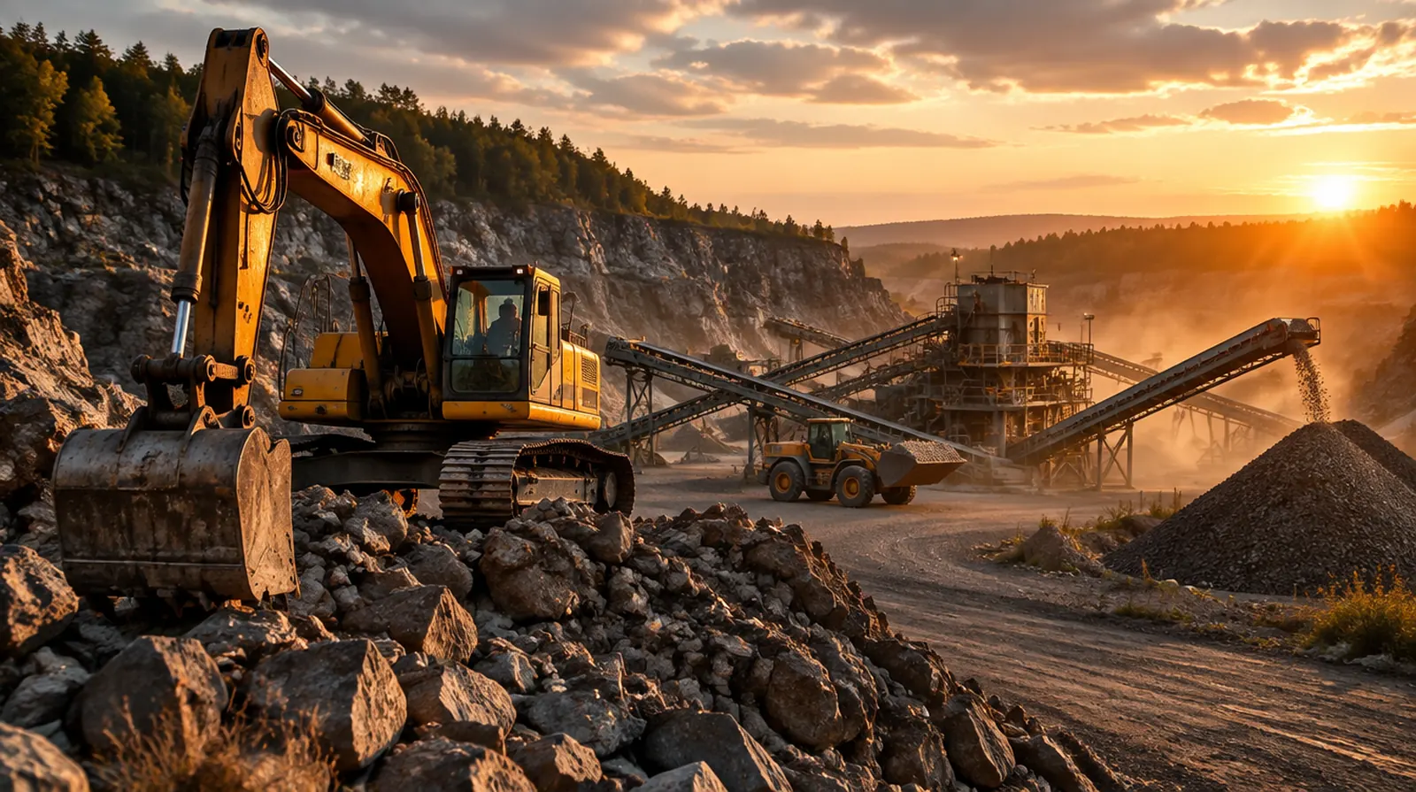 Insurance for gravel works, sand pits and quarries