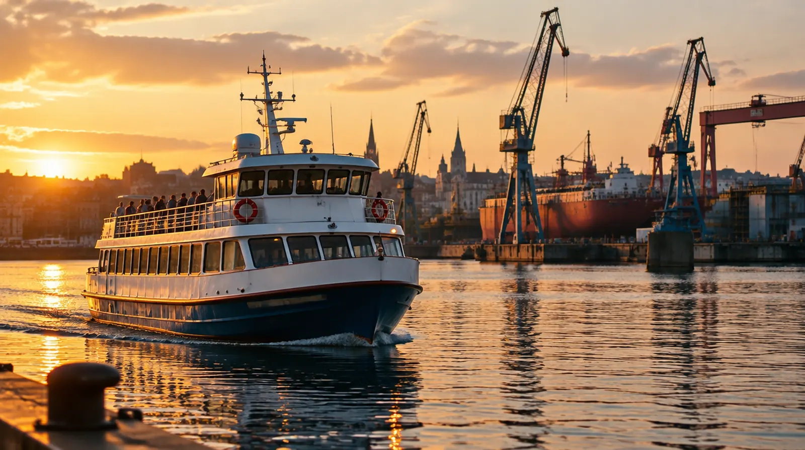 Insurance for shipping, ferries and shipyards