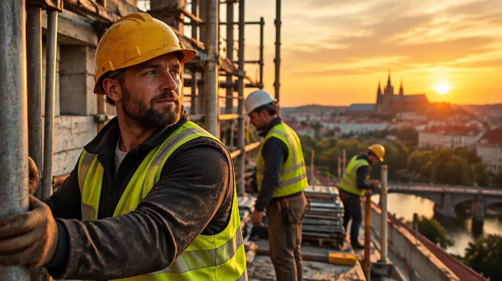 What insurance do construction workers in Germany need?