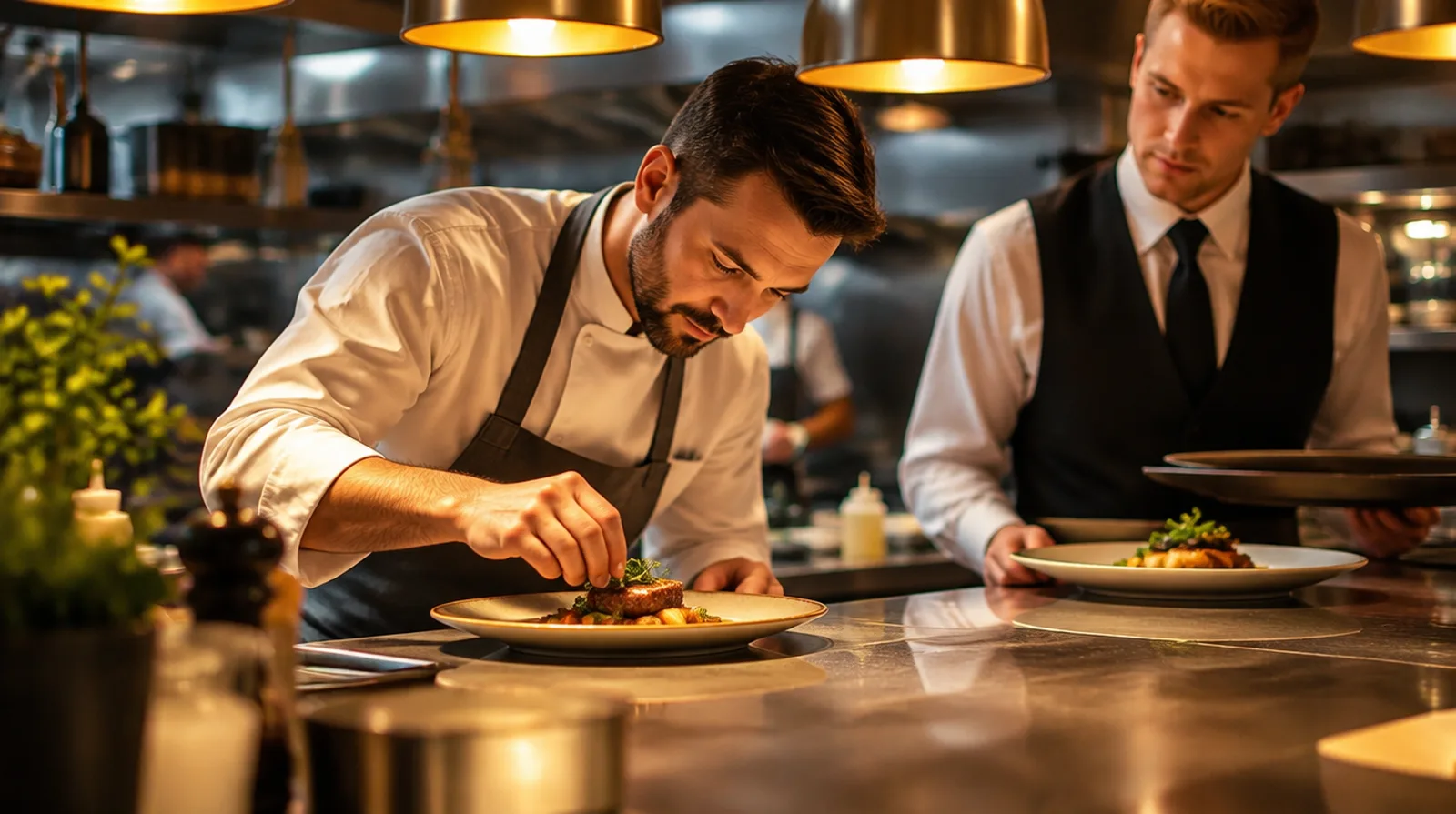 Welche Versicherungen brauchen Köche und Servicekräfte?