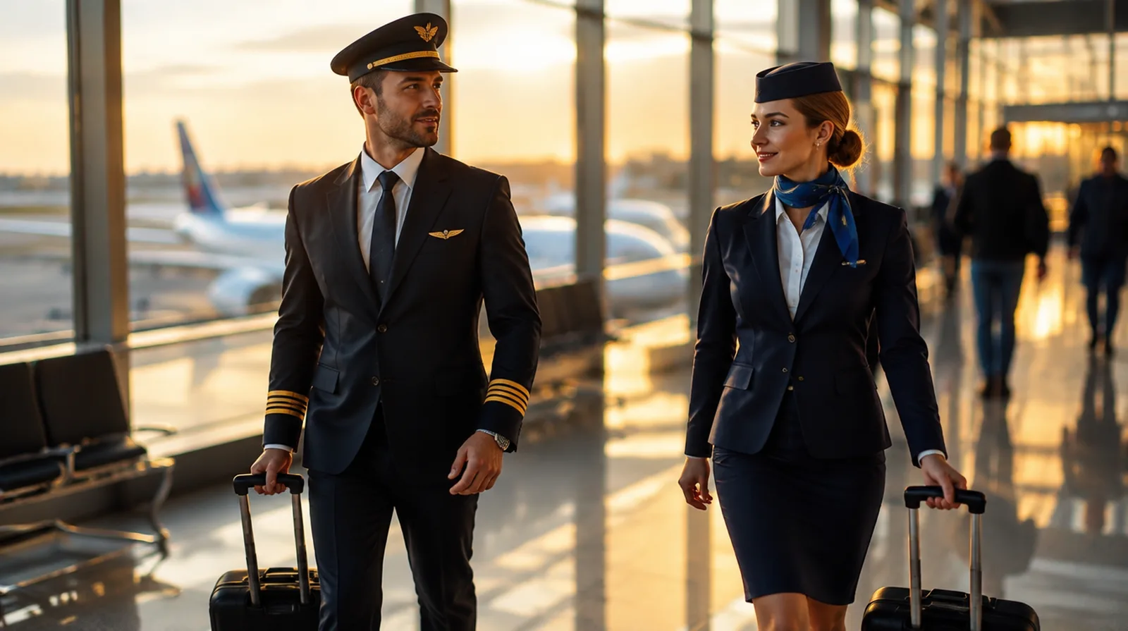 What insurance do pilots and cabin crew in Germany need?