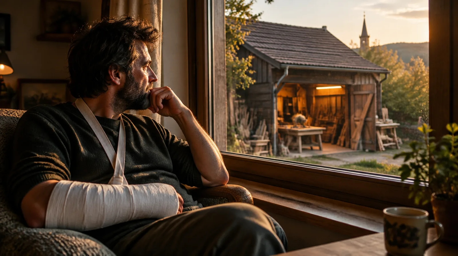 Does business interruption insurance pay if the owner is ill?
