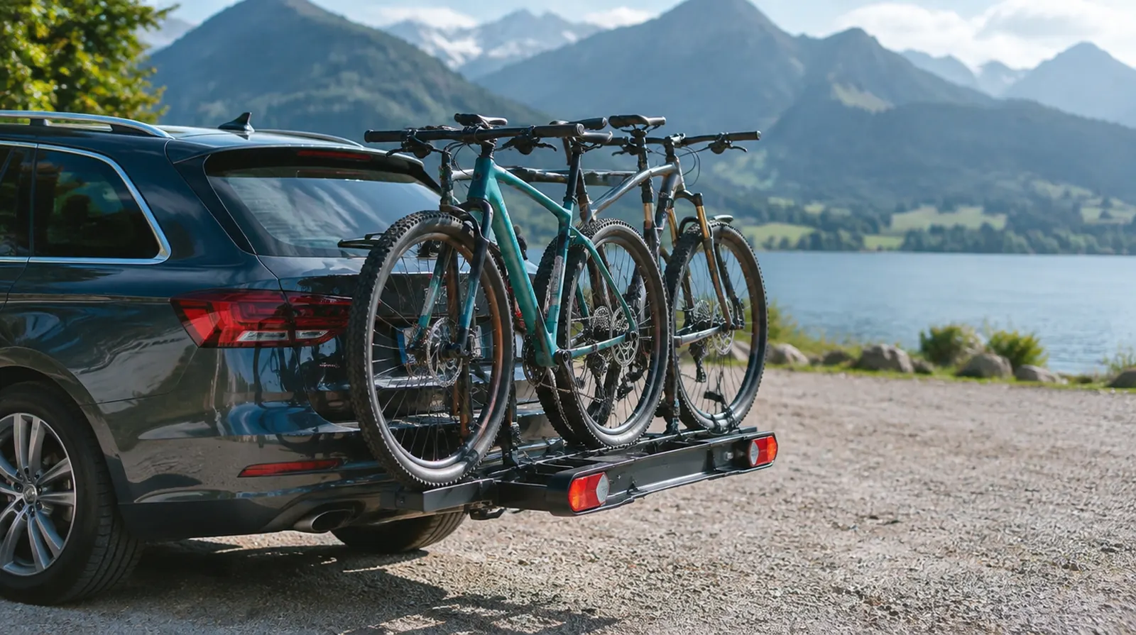Is your bike on a car bike rack insured in Germany?