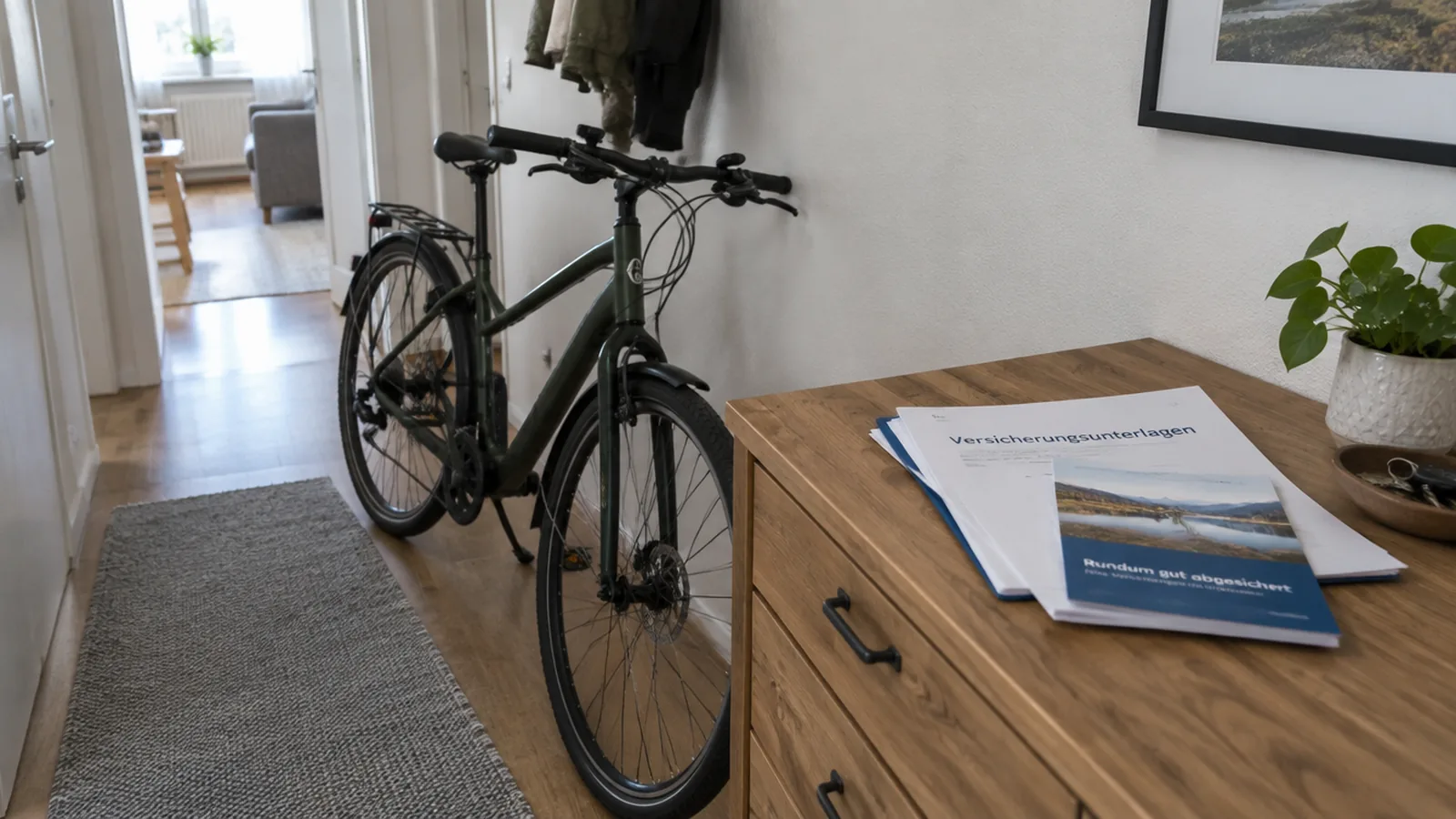 Hausrat oder eigene Fahrradversicherung: Was ist besser?