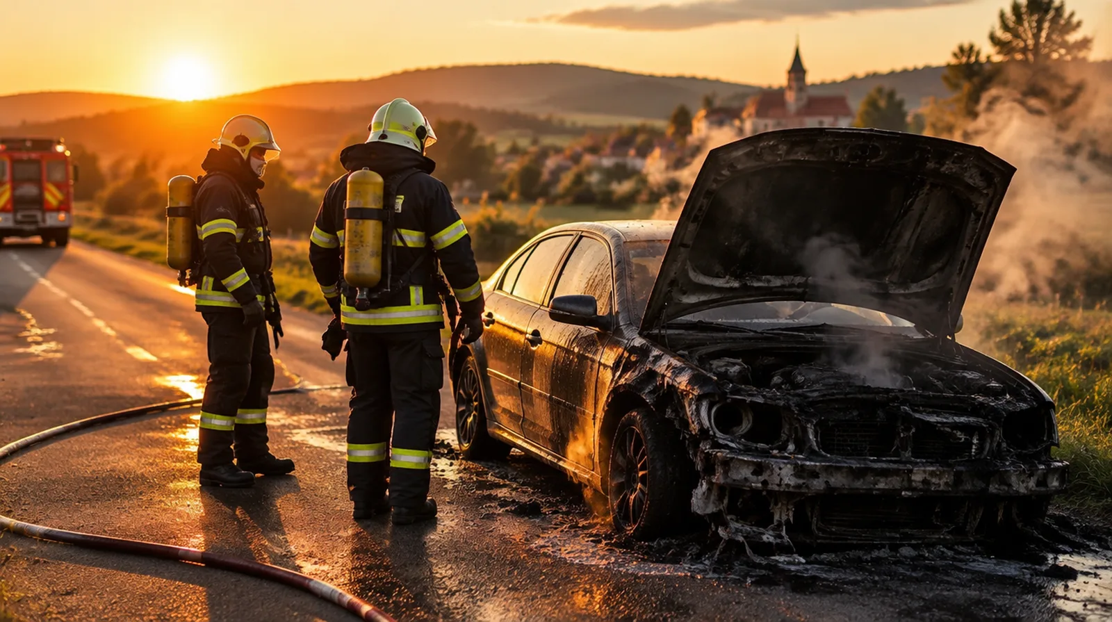 Wer zahlt, wenn mein Auto brennt?