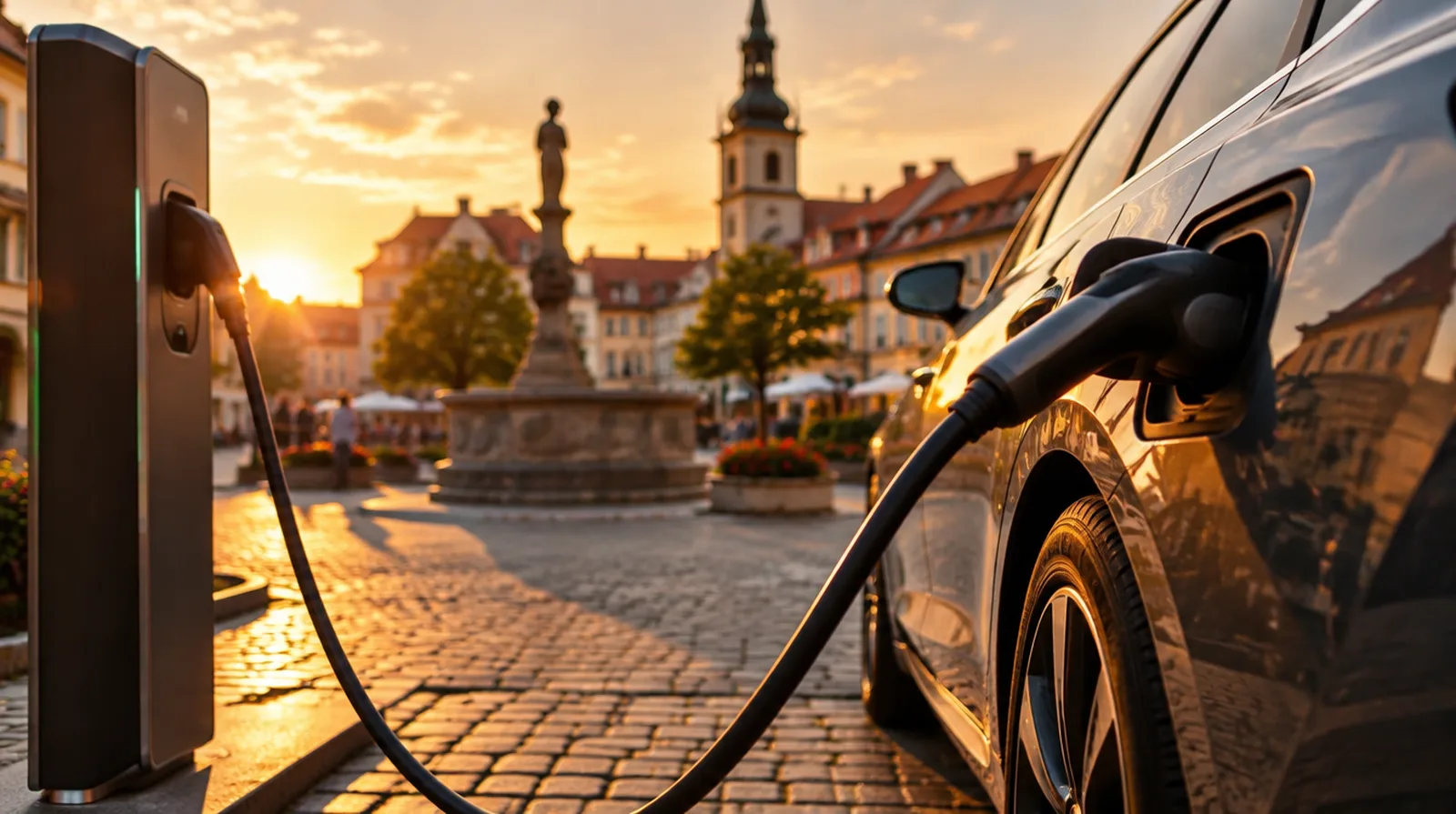 Is the charging cable of an electric car insured?