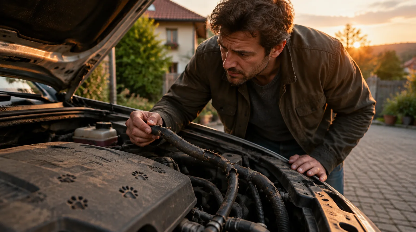 Does partial cover pay for marten damage to my car in Germany?