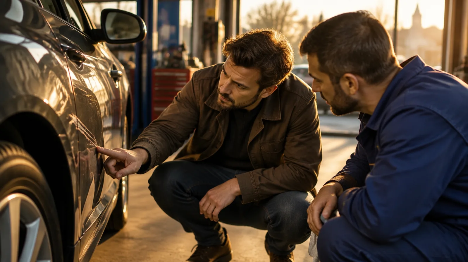 Who pays if the garage damages my car in Germany?