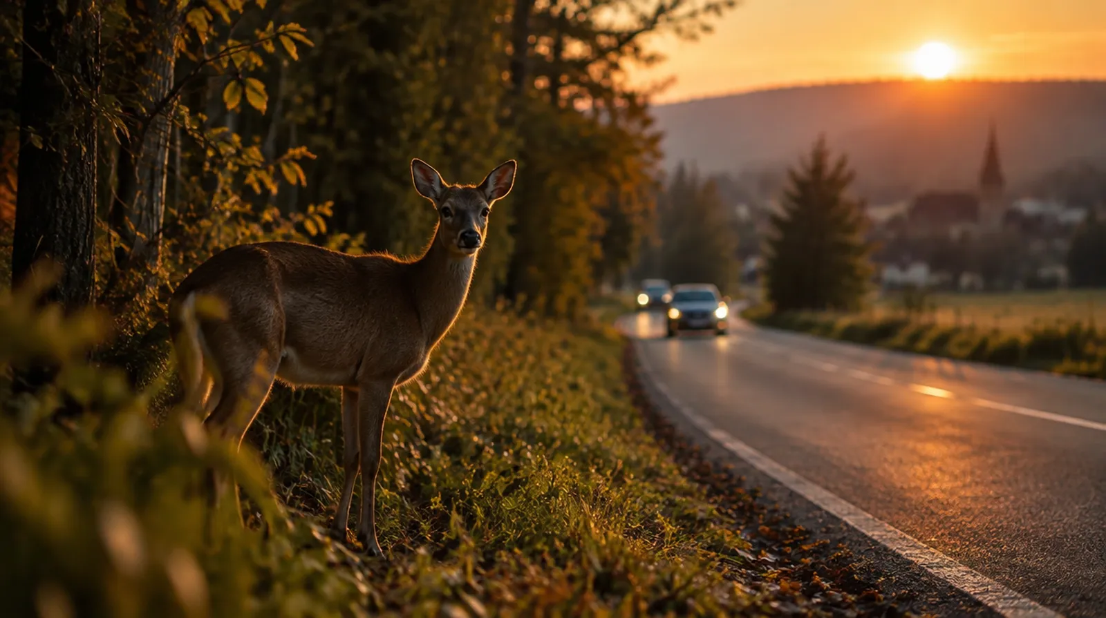What does insurance pay after hitting a deer in Germany?