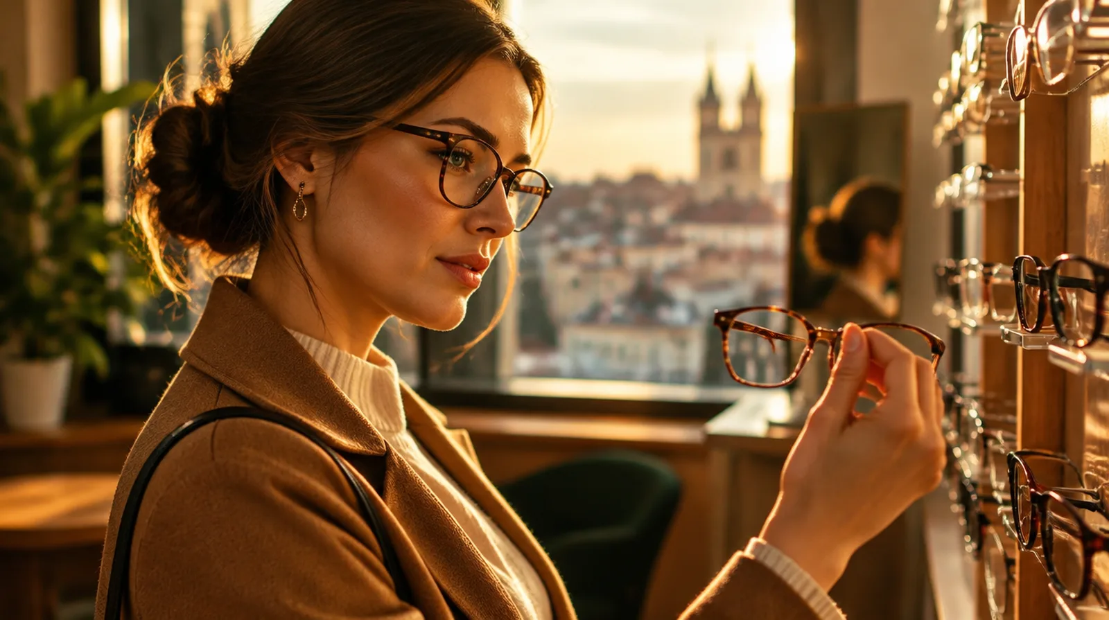 What does public health insurance pay for glasses, and what does a top-up pay?