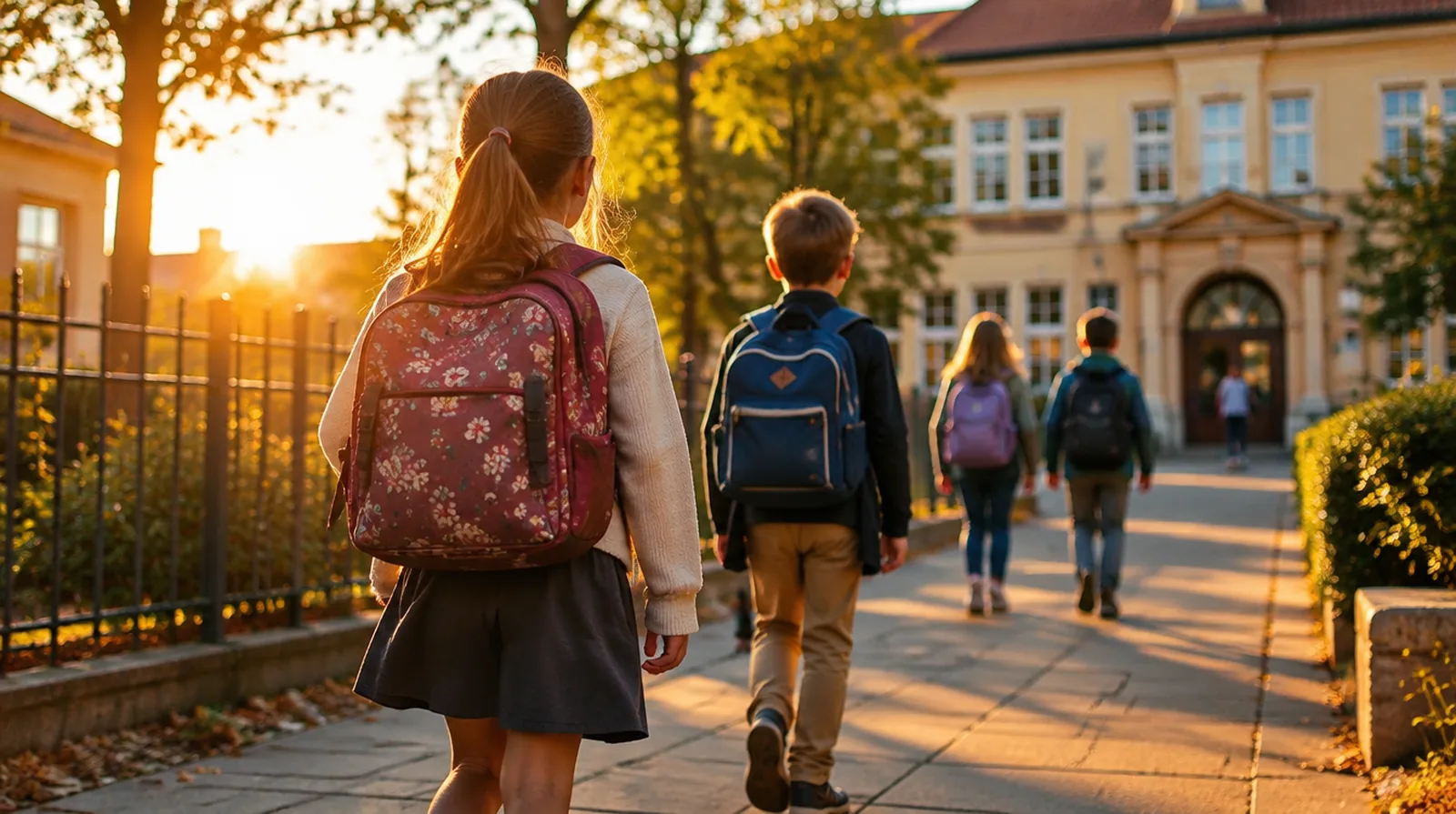 Ist mein Kind in Kita, Schule und auf dem Schulweg versichert?