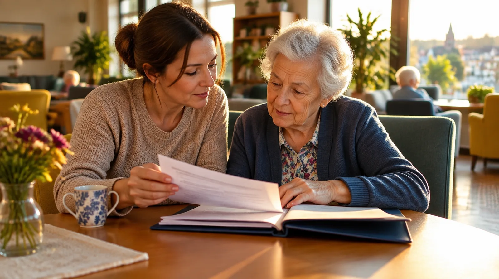 How much does a care home cost in Germany, and what does care insurance pay?