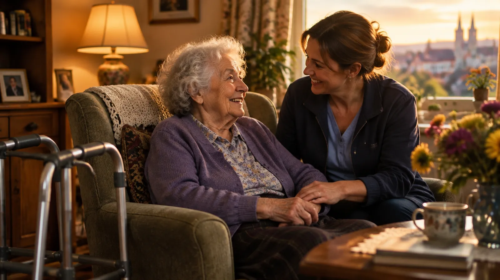 What benefits do you get for each care grade in Germany?