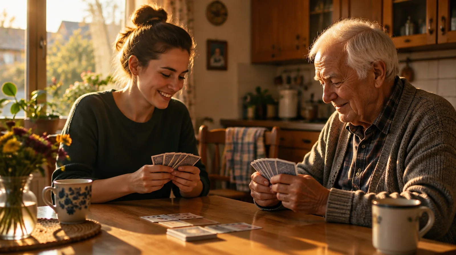 Does German long-term care insurance pay for 24-hour care?