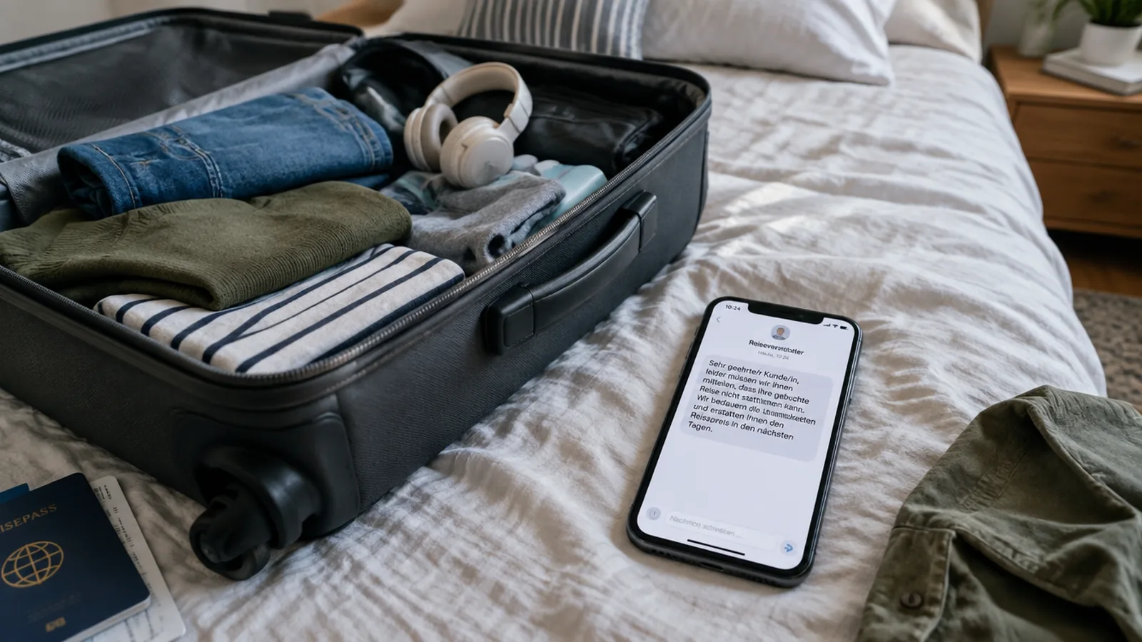 What is the difference between trip cancellation and trip interruption cover?