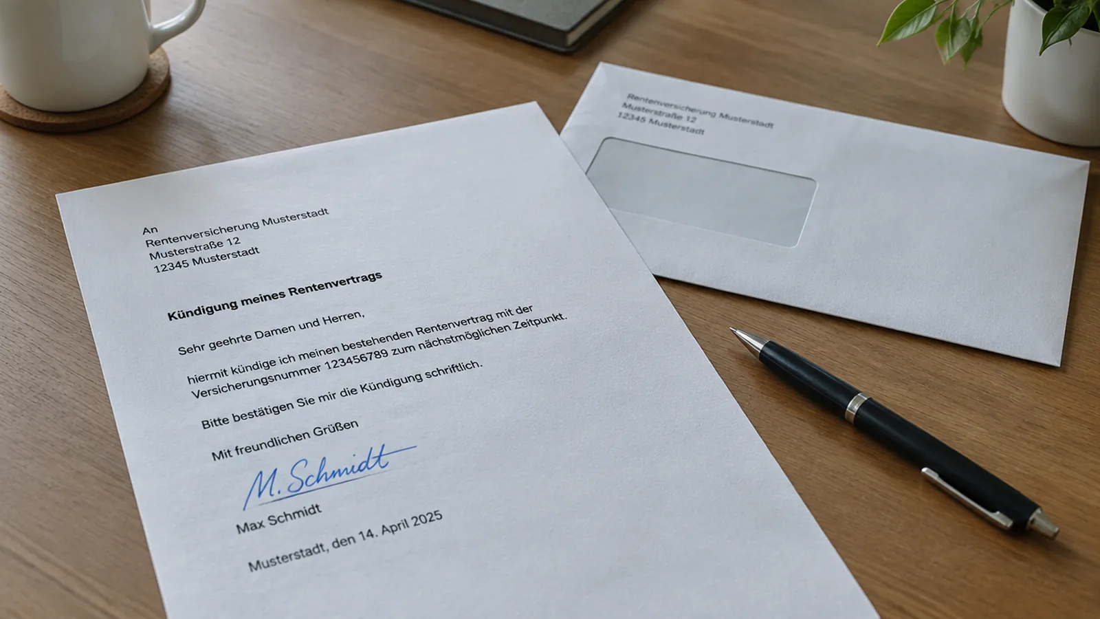 Should I cancel my German pension insurance or make it paid up?