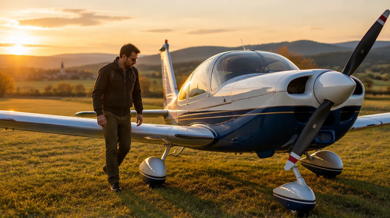 Wie versichere ich ein privates Flugzeug?