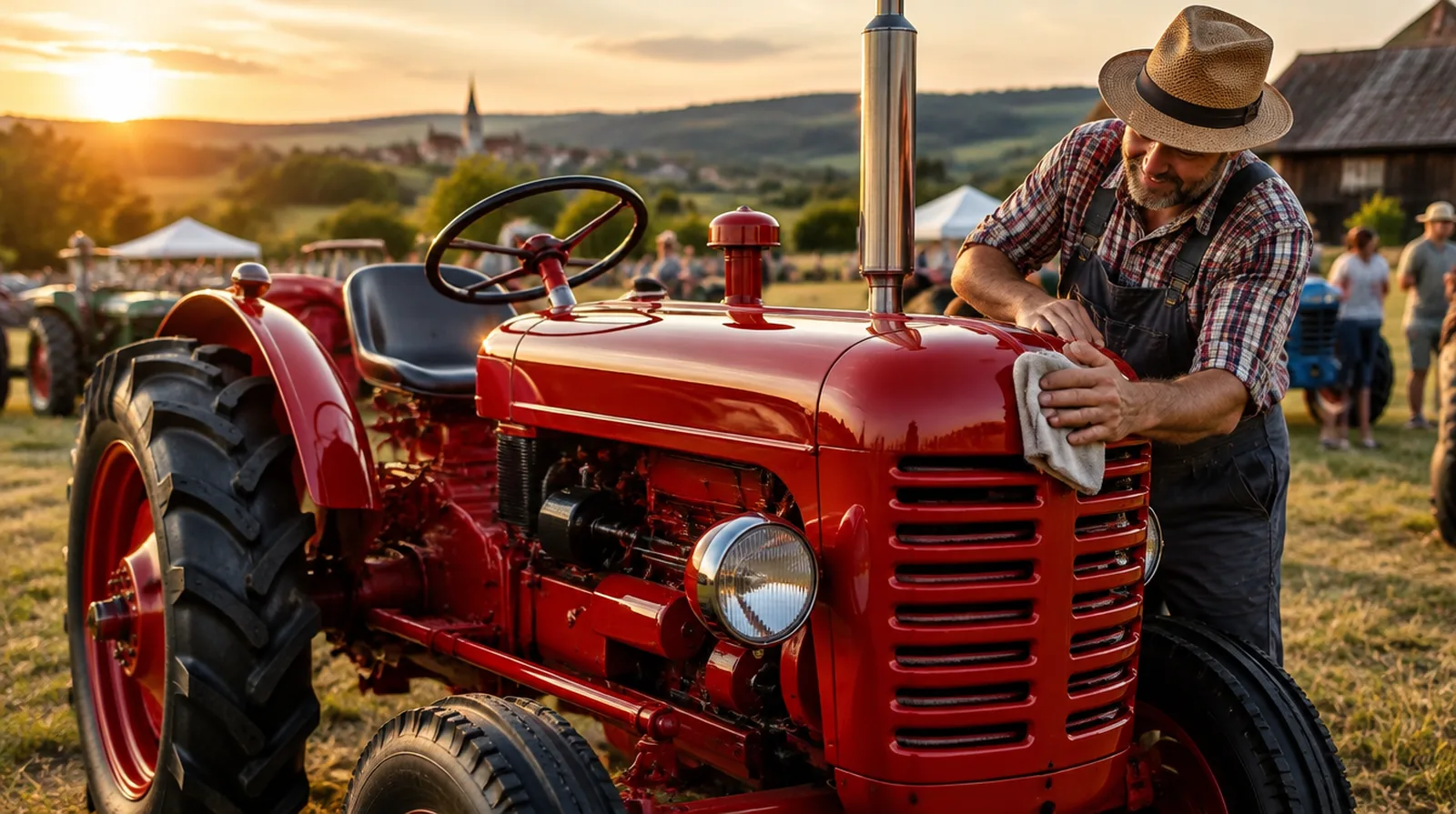 Wie versichere ich einen Oldtimer-Traktor?