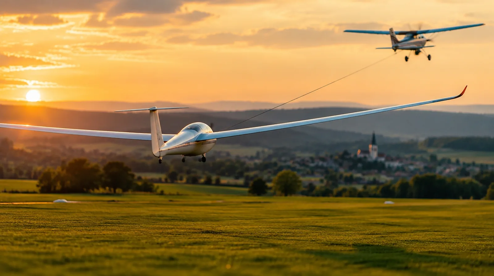 Wie versichere ich ein Segelflugzeug?