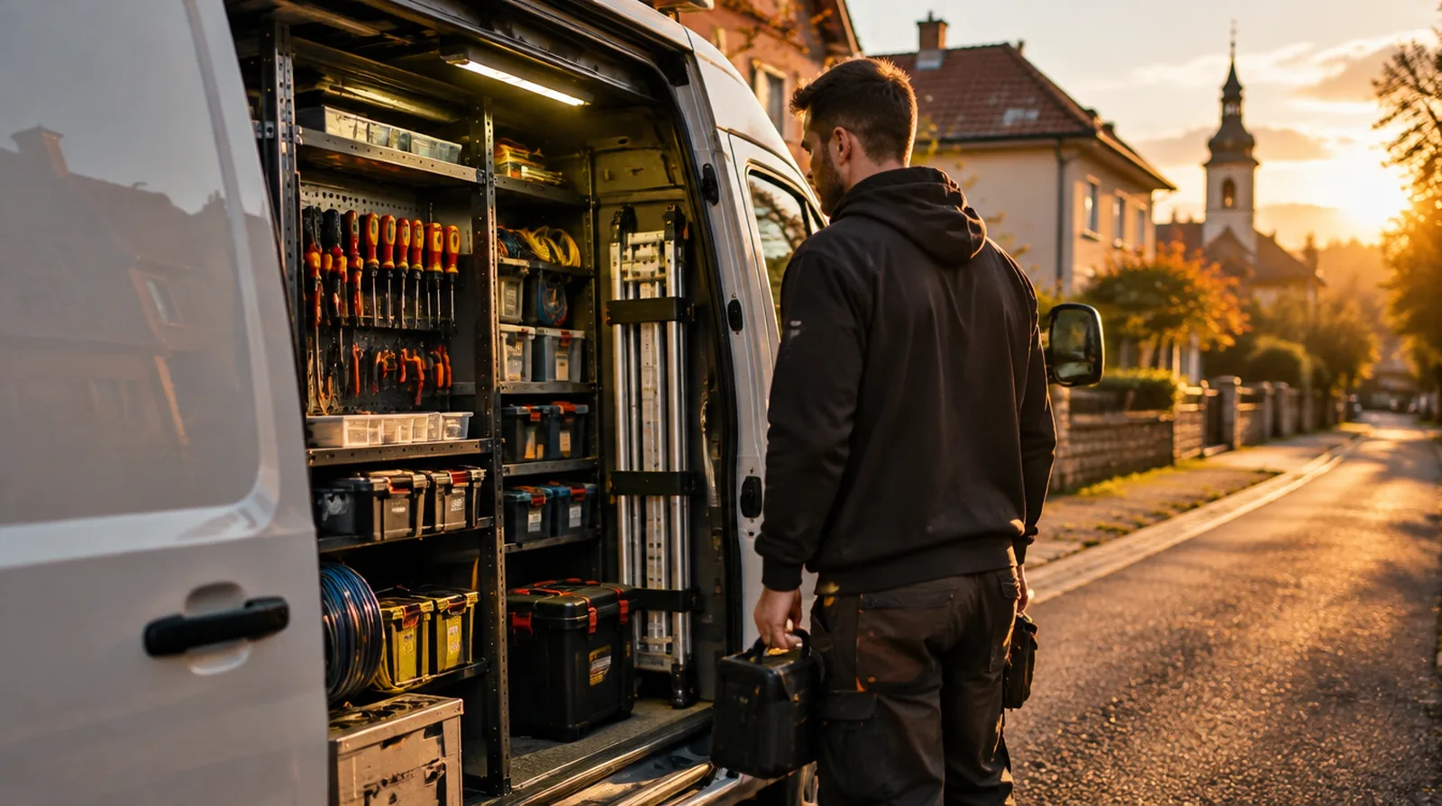 Are tools in the company van covered by transit insurance?