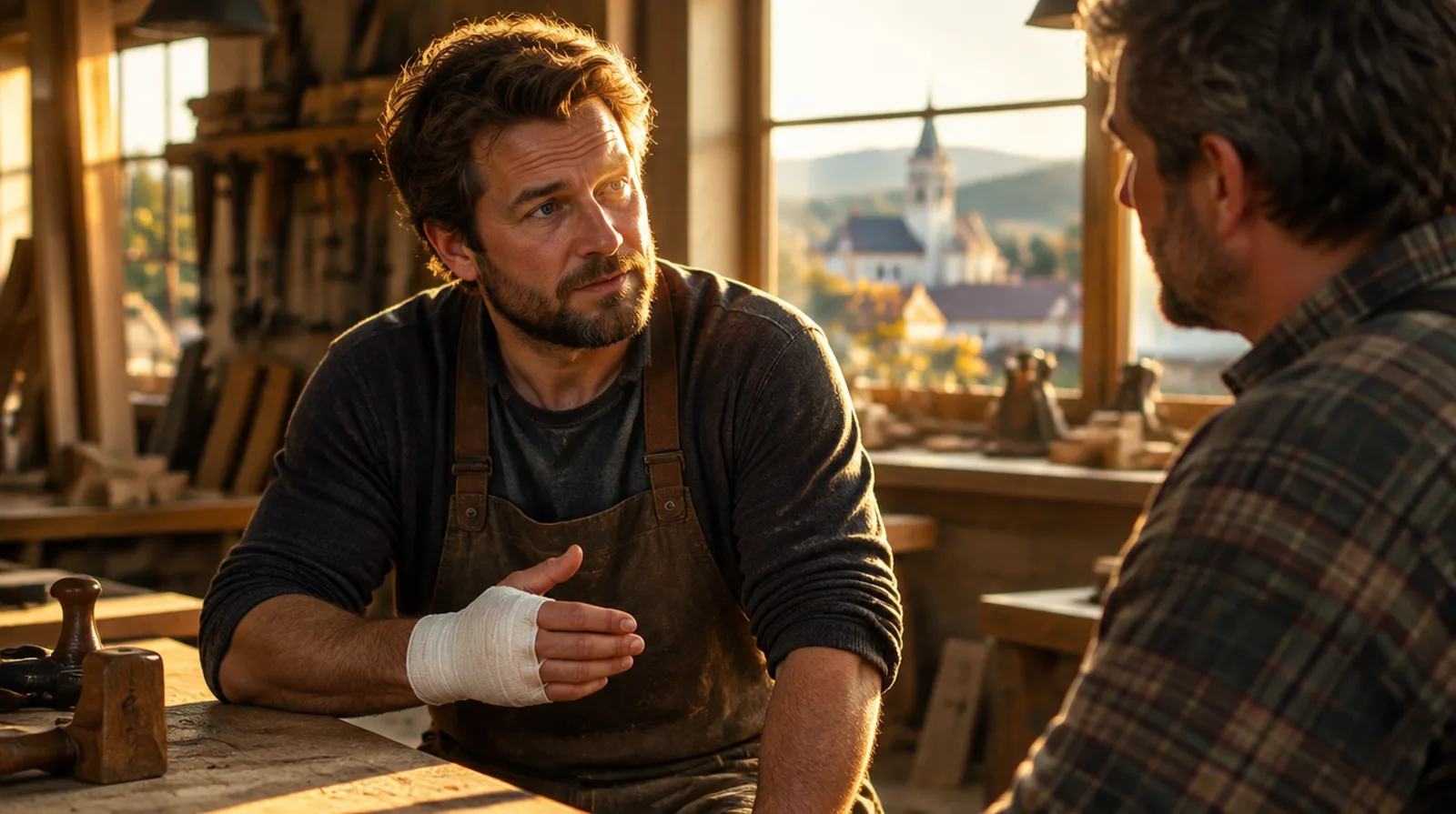 Does private accident insurance also pay for a workplace accident in Germany?