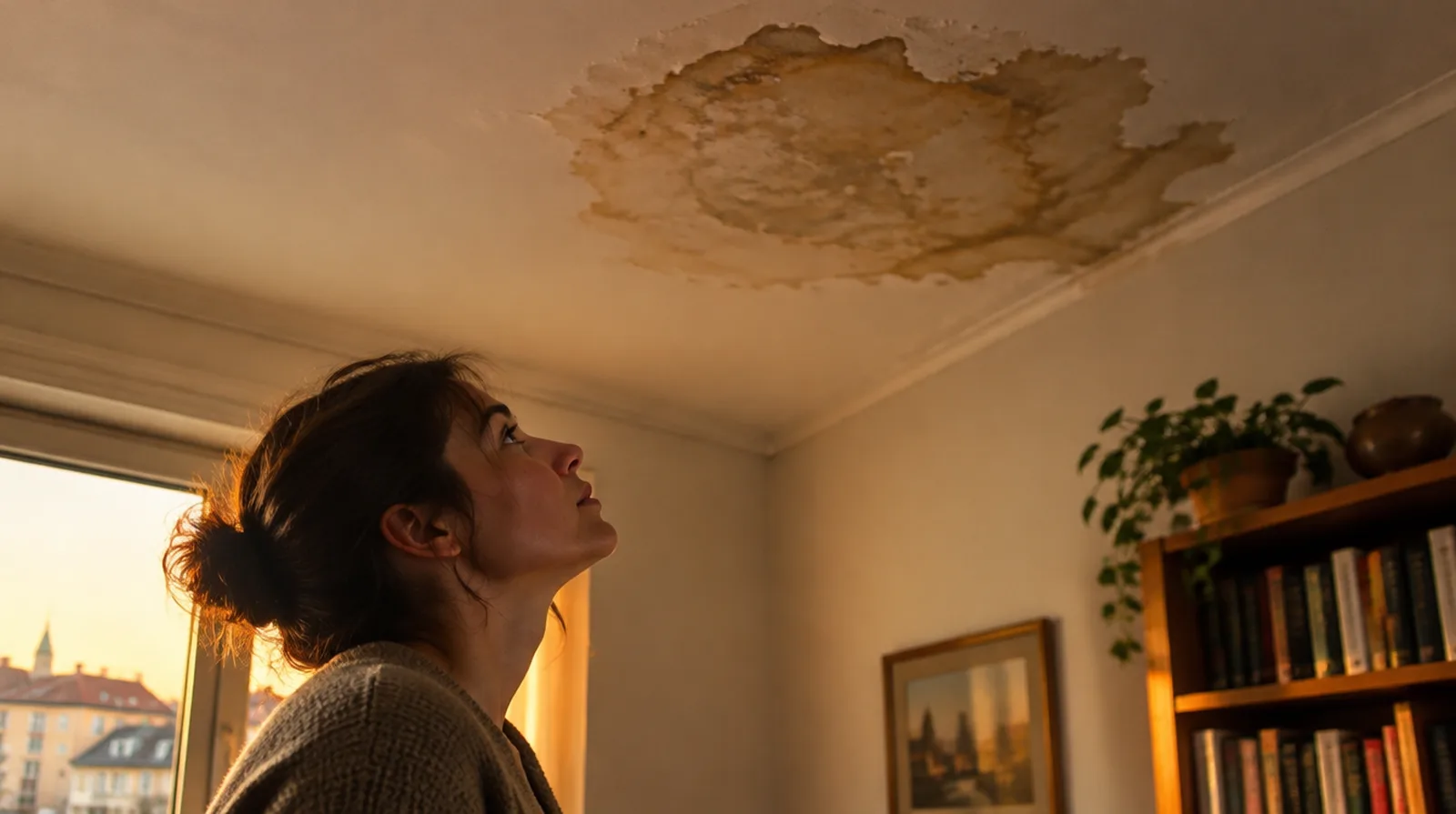Wer zahlt, wenn Wasser aus der Nachbarwohnung durch die Decke kommt?