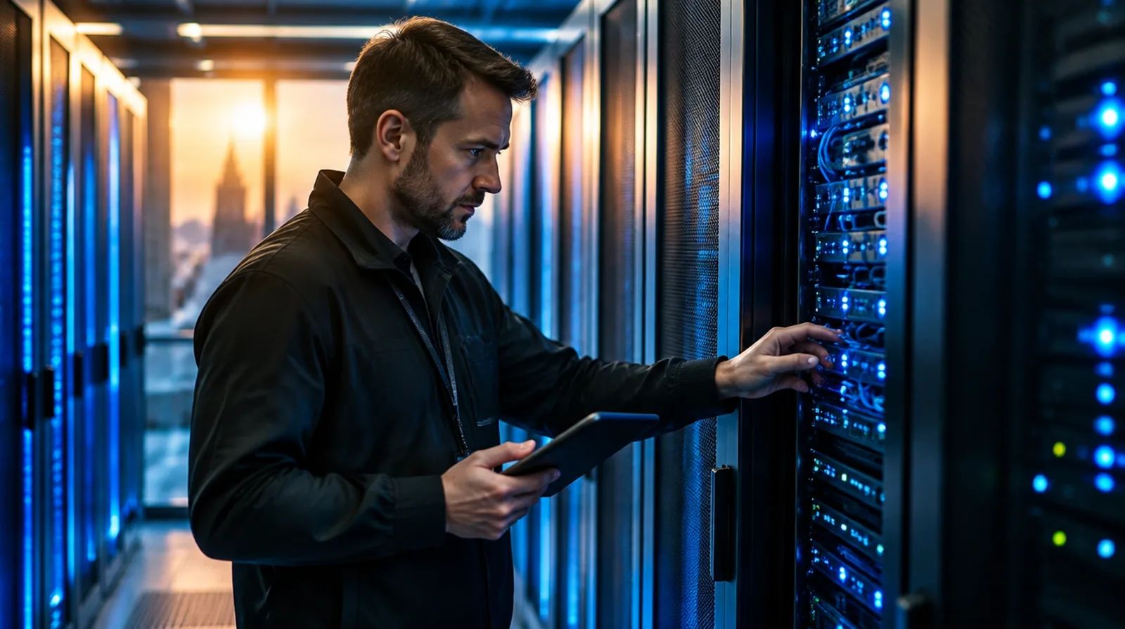 What does the quantum computing risk mean for encryption in a German business?